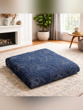 Pottery Barn Kids Star Wars Darth Vader stitched quilt TWIN blanket